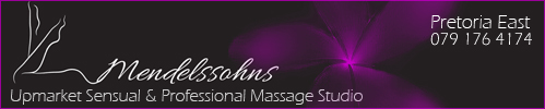 upmarket professional and sensual massage in Pretoria